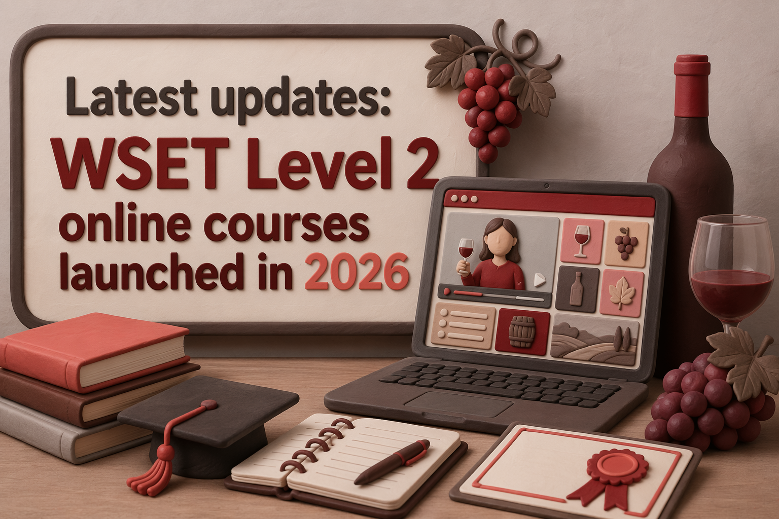 Latest updates: WSET Level 2 online courses launched in 2026 - Rack and Return